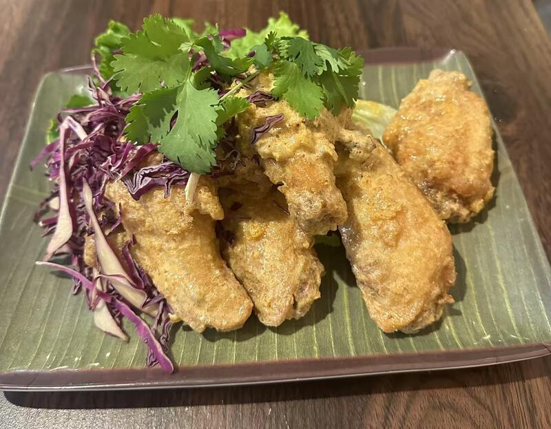 A12. Golden Chicken Wing with Salted Egg Yolk