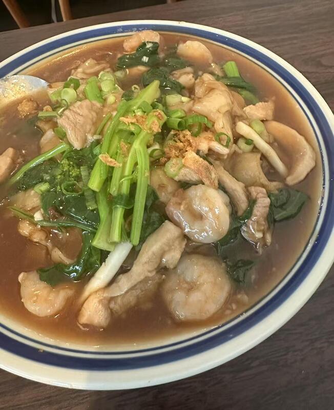 F12. Cantonese Style Stir-Fried Flat Noodle