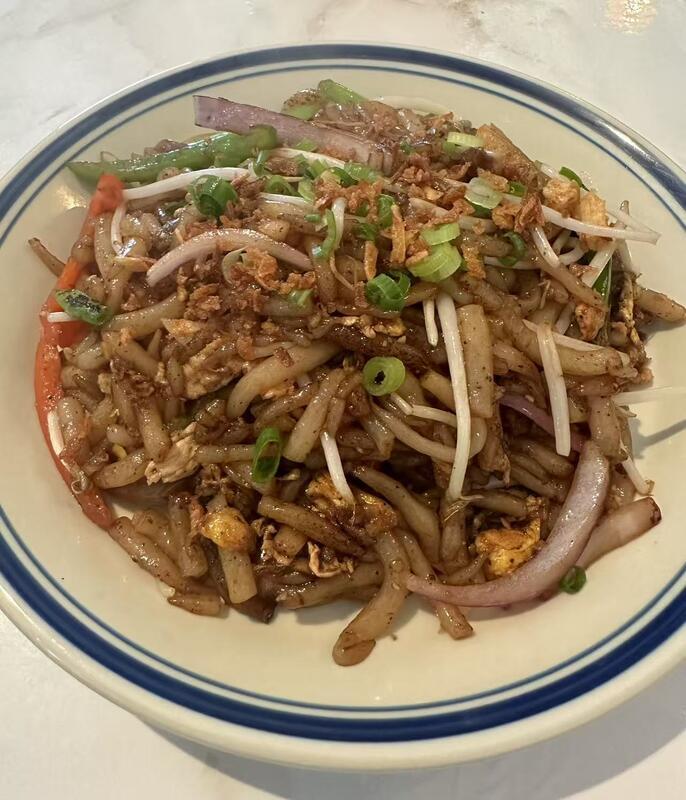 F16. Stir Fried Pearl Noodle with Black Pepper