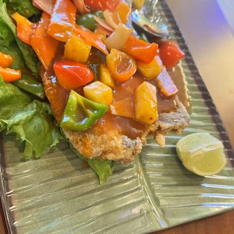 S18. Sweet and Sour Flounder