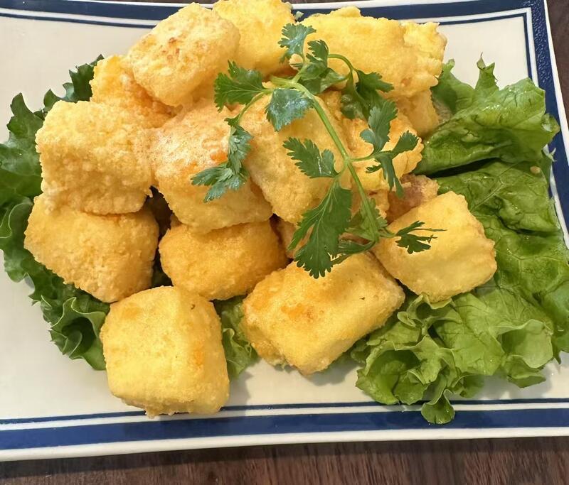 V7. Salted Egg Yolk with Golden Tofu